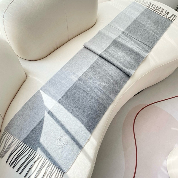 ブランドマフラー素材ディテール